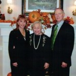 Here we are when mom lived in Atria Tanglewood an Assisted Living Facility in Lynbrook, Long Island. That's me on the left and my husband Nick Taylor on the right.