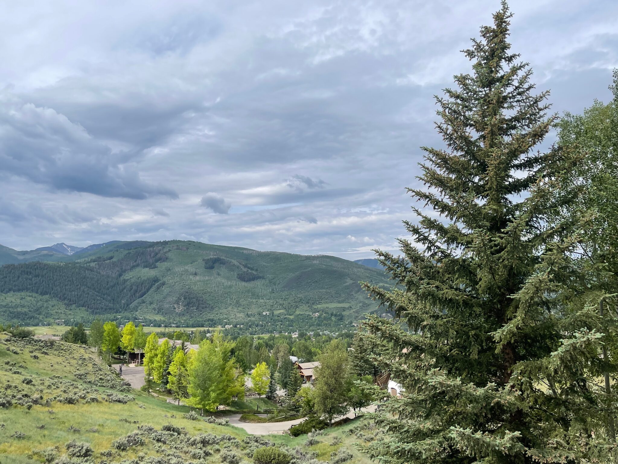 Edwards, Colorado view of the valley
