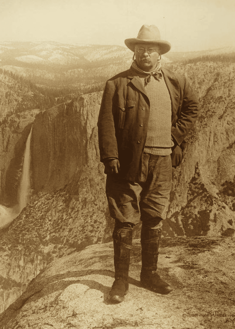 Theodore Roosevelt in Yellowstone National Park Service